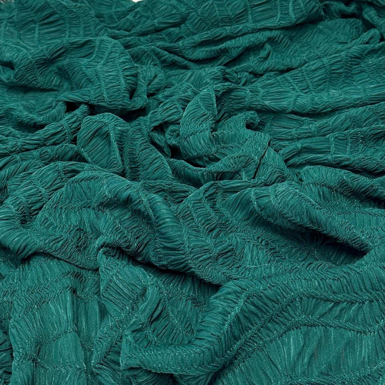 Jacquard Texture Knit Spandex Fabric By The Yard Bubble Knit Spandex Texture Knit