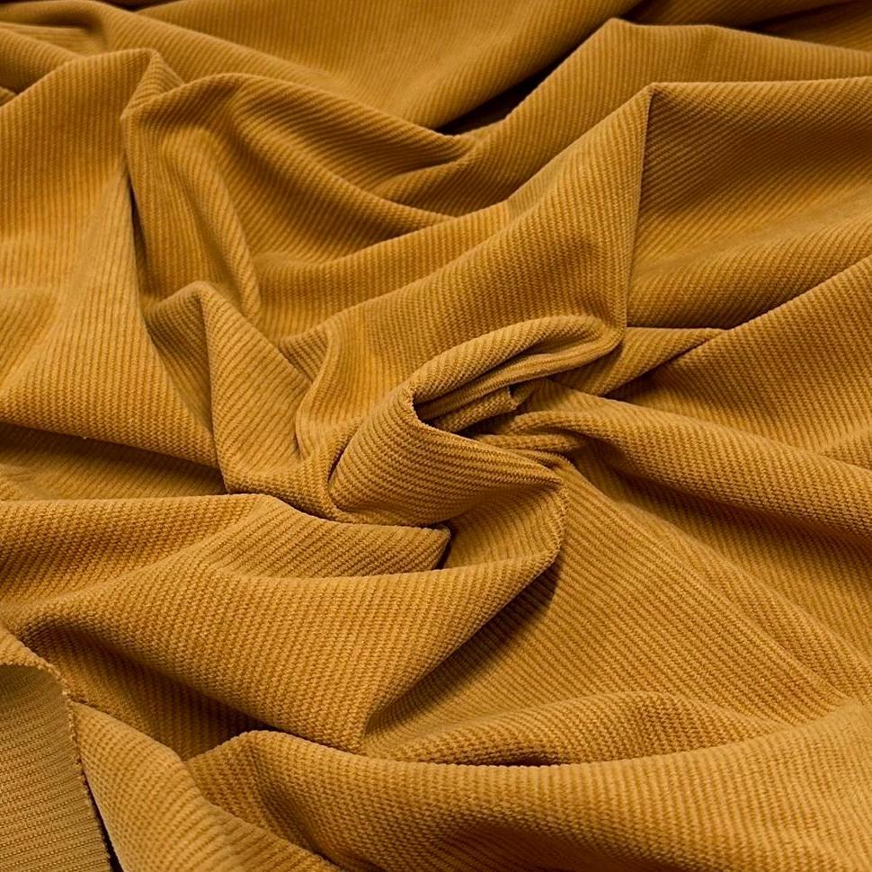 2 Way Stretch Corduroy Fabric By The Yard Polyester Solid Fall Fabric