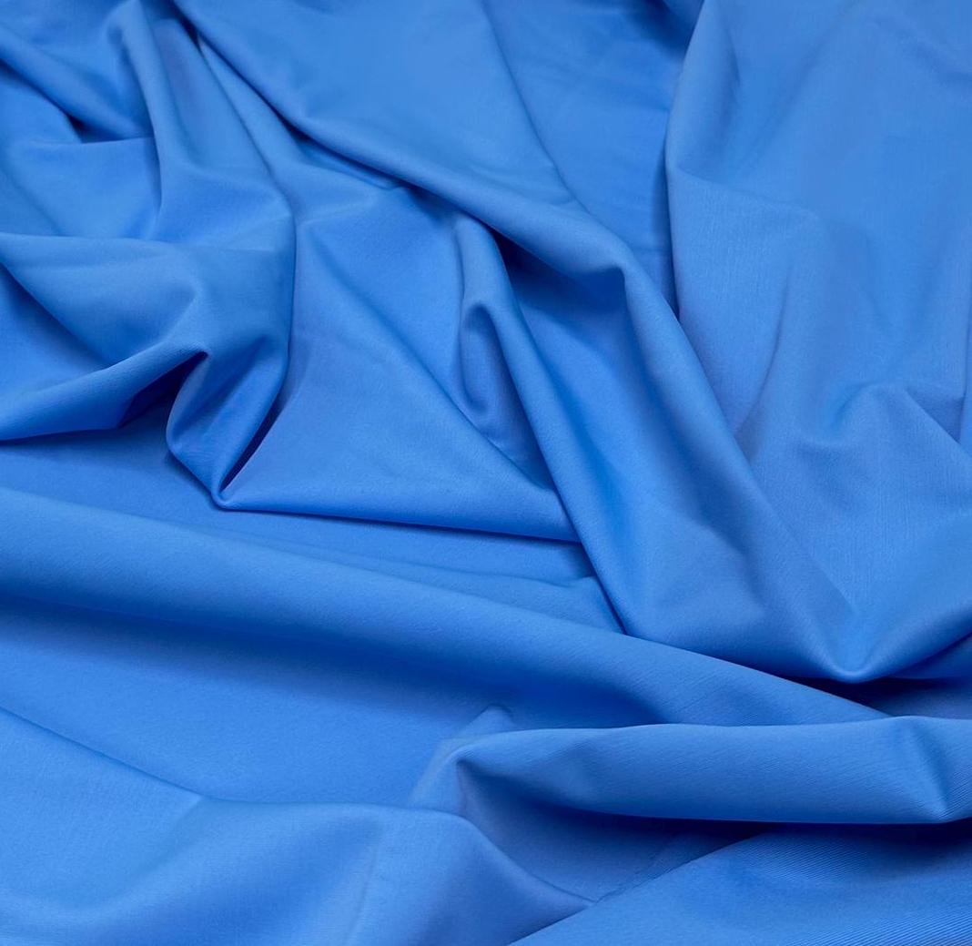 Nylon Spandex Tricot Solid Swimwear Activewear Fabric By The Yard Light Blue Shades Hue