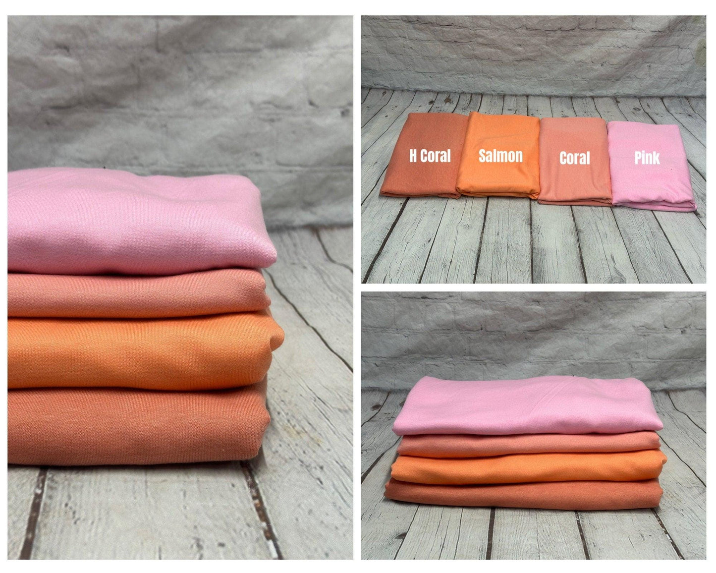 French Terry Spandex 2 Way Stretch Terry Knit Poly Rayon Spandex