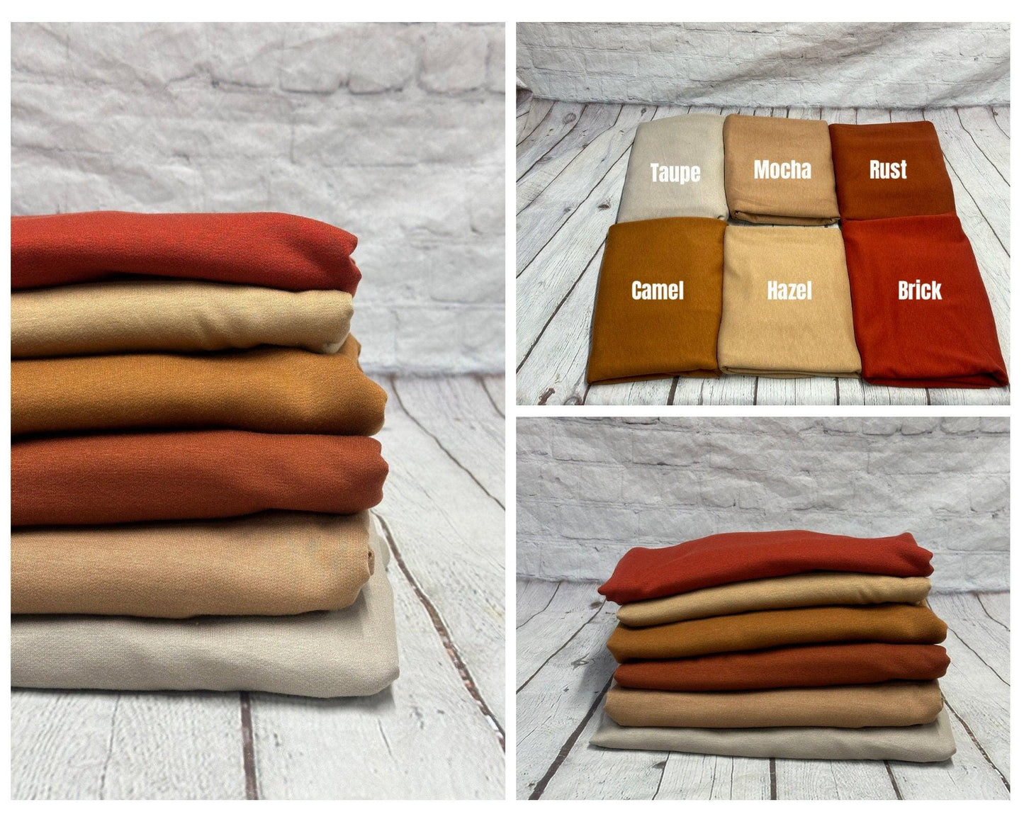 French Terry Spandex 2 Way Stretch Terry Knit Poly Rayon Spandex