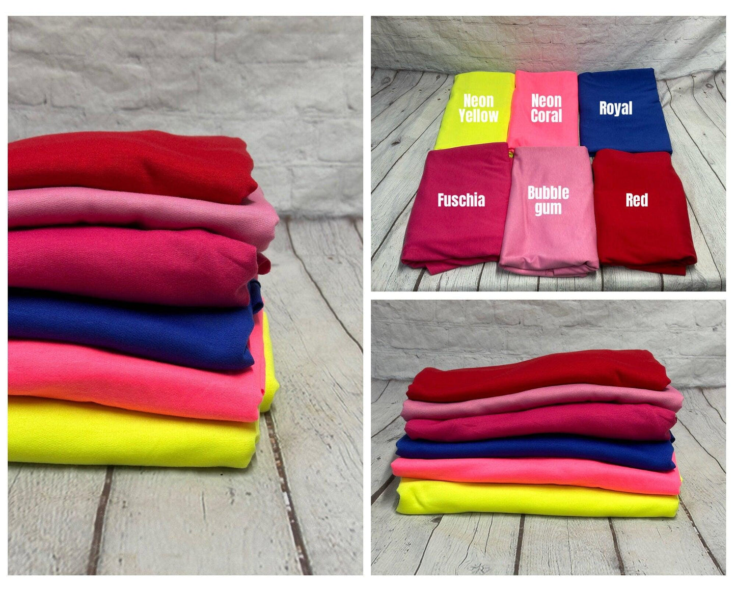 French Terry Spandex 2 Way Stretch Terry Knit Poly Rayon Spandex