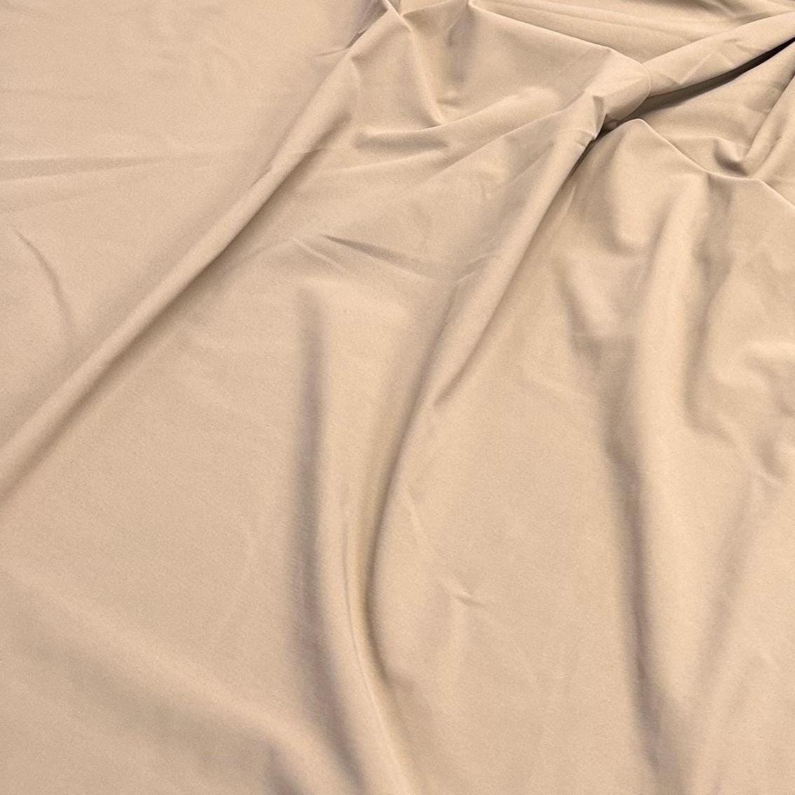 Nylon Spandex Tricot Solid Swimwear Activewear Fabric By The Yard Nude Neutrals