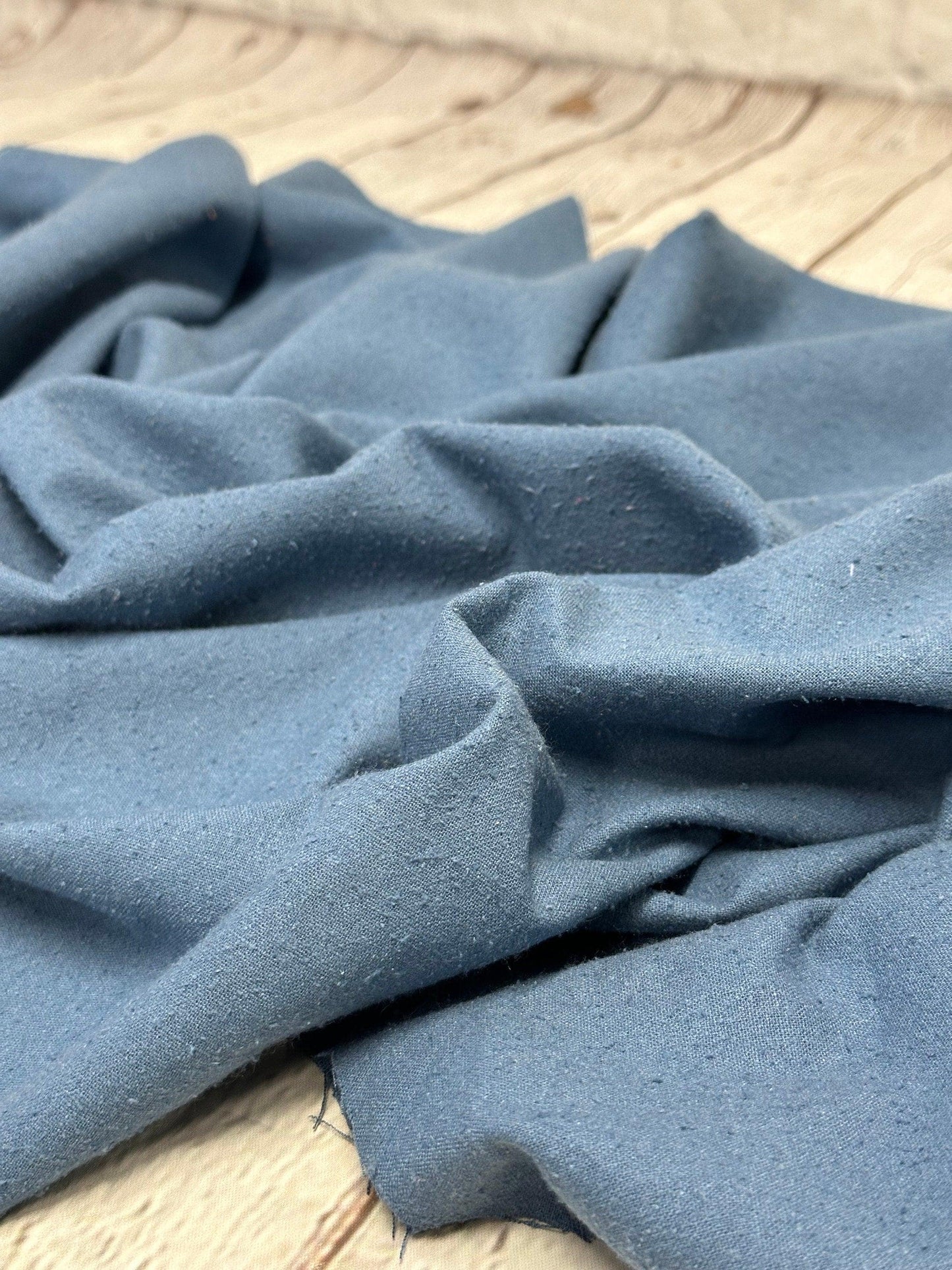 100% Silk Raw Noil Fabric By The Yard 45 inch
