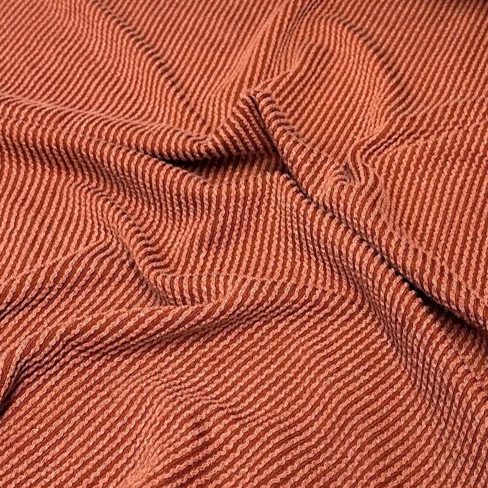 NEW COLORS! Texture Street Rib Wave Knit Spandex Fabric By The Yard Urban Rib Cable Knit Spandex Texture Knit #9