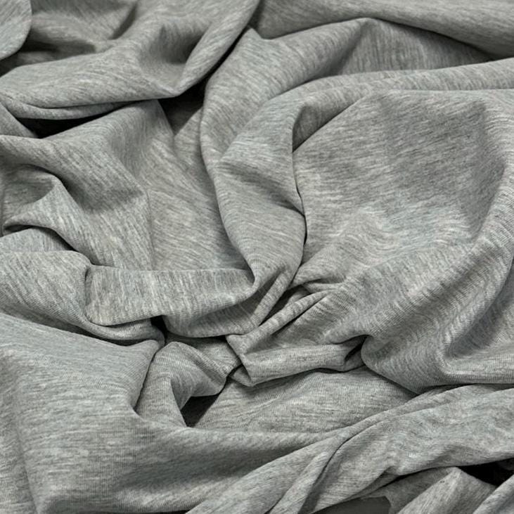 4-Way Stretch Soft Cotton Spandex Fabric Jersey Knit | Bestseller | Fabric By The Yard | Base Colors