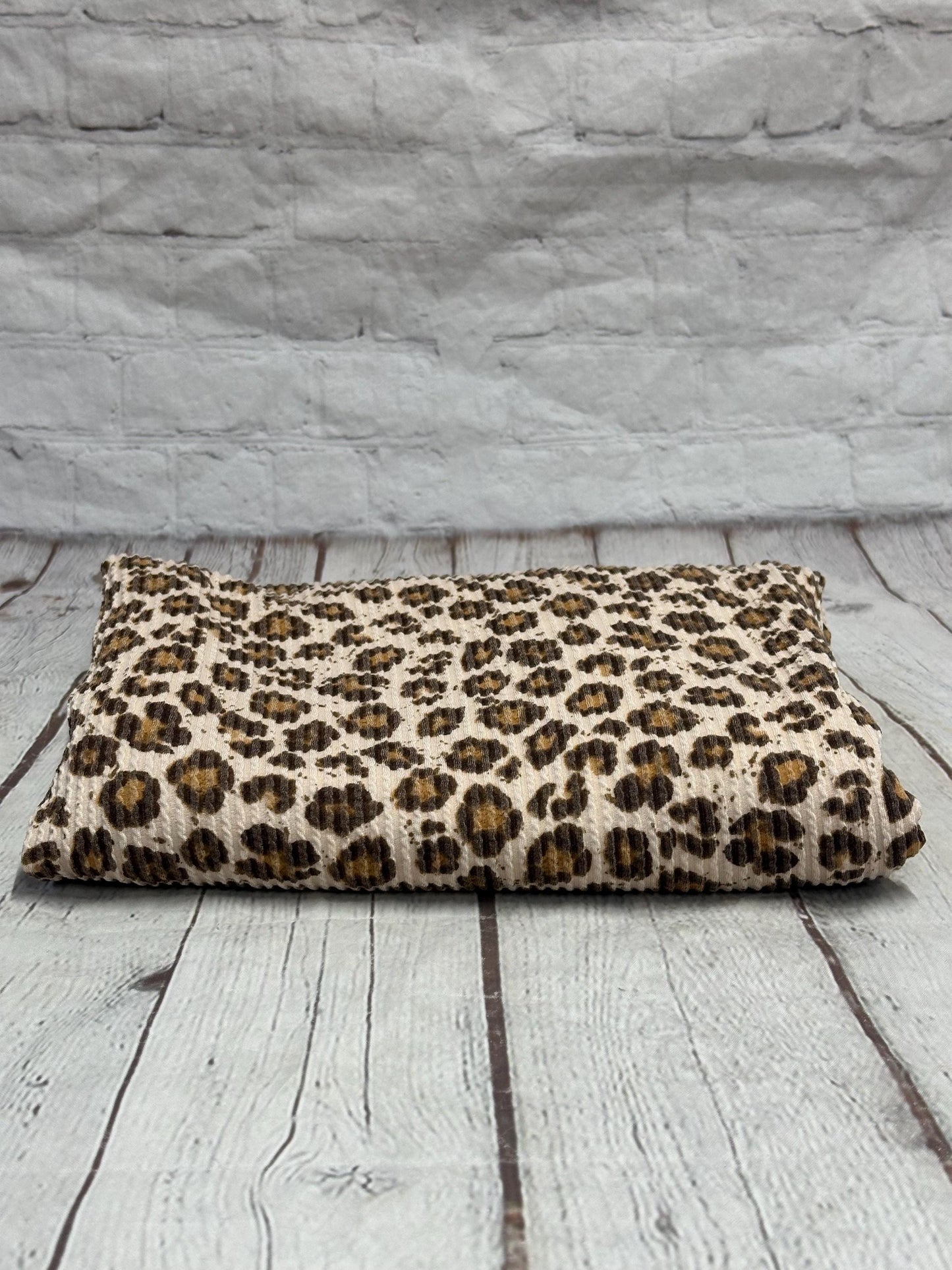 NEW PRINT! Animal Leopard Cheetah Texture Street Rib Wave Knit Spandex Fabric By The Yard Urban Rib Cable Knit Spandex Texture Knit