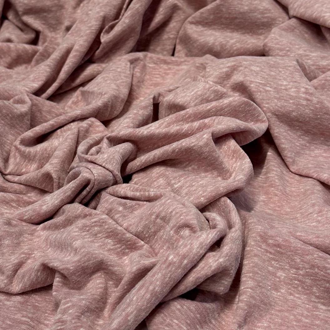 Tri Blend Poly Cotton Knit Jersey Fabric By The Yard