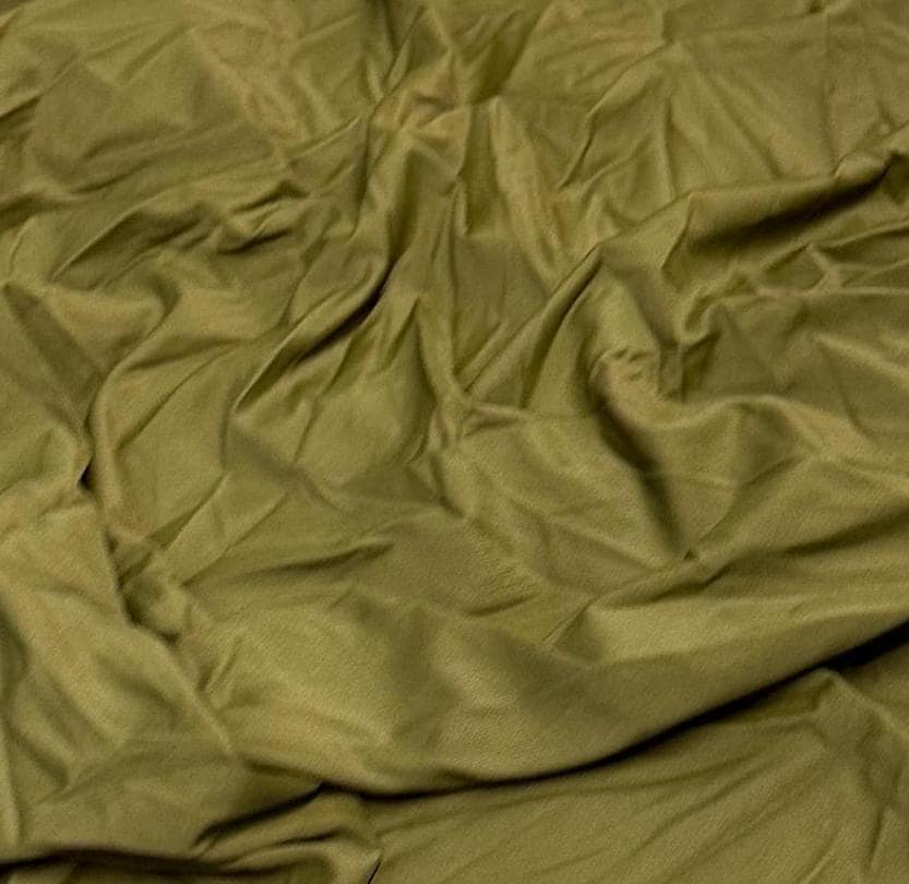 Nylon Spandex Tricot Solid Swimwear Activewear Fabric By The Yard Olive Color Hue
