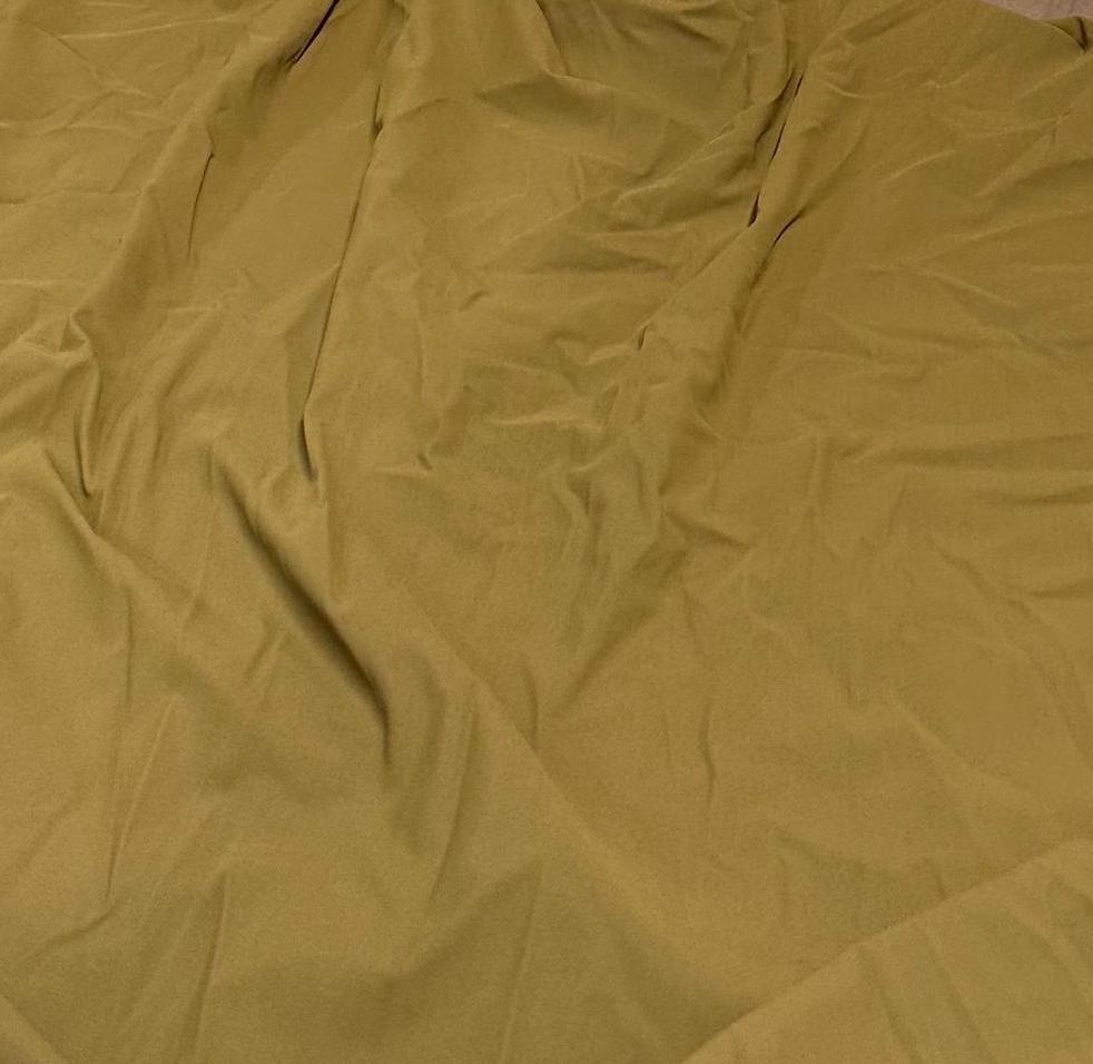 Nylon Spandex Tricot Solid Swimwear Activewear Fabric By The Yard Olive Color Hue