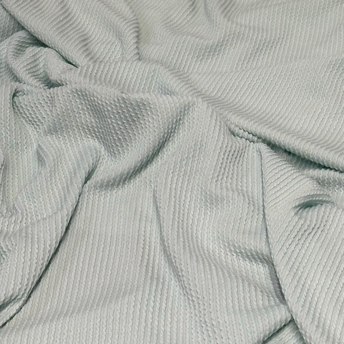 NEW COLORS! Texture Street Rib Wave Knit Spandex Fabric By The Yard Urban Rib Cable Knit Spandex Texture Knit #3
