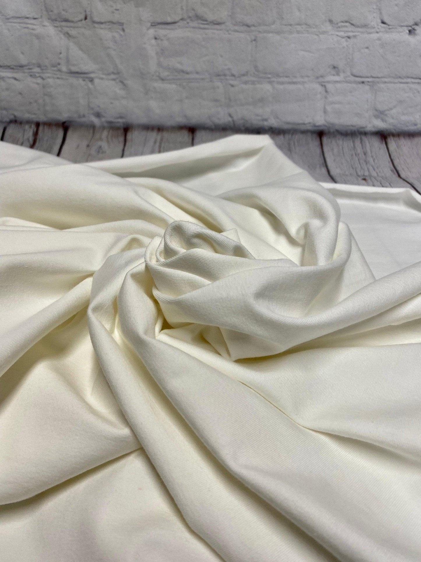 4- Way Stretch Super Heavy Weight Organic Cotton Spandex 280GSM 14Oz Fabric By The Yard