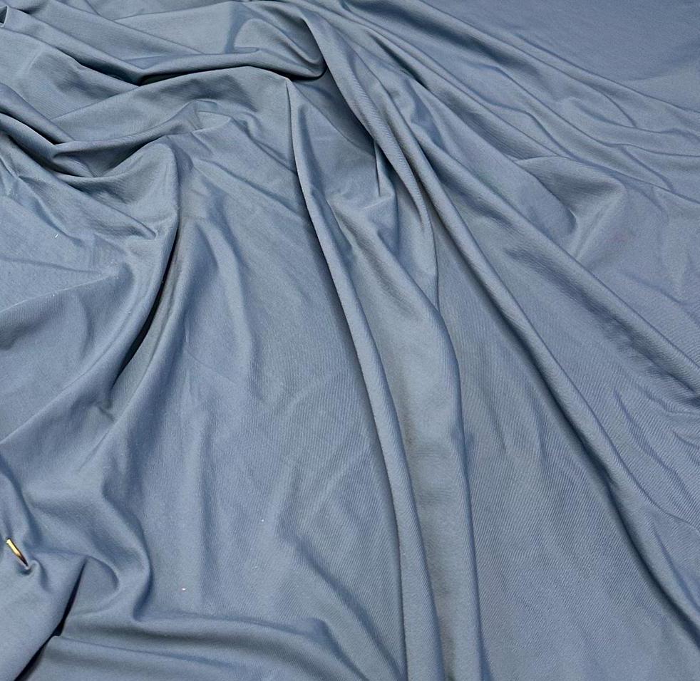 Nylon Spandex Tricot Solid Swimwear Activewear Fabric By The Yard Denim Blue Shades Hue