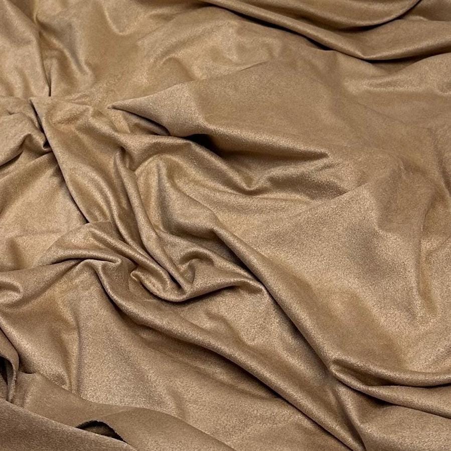 4 Way Mechanical Stretch Micro Suede Faux Leather
