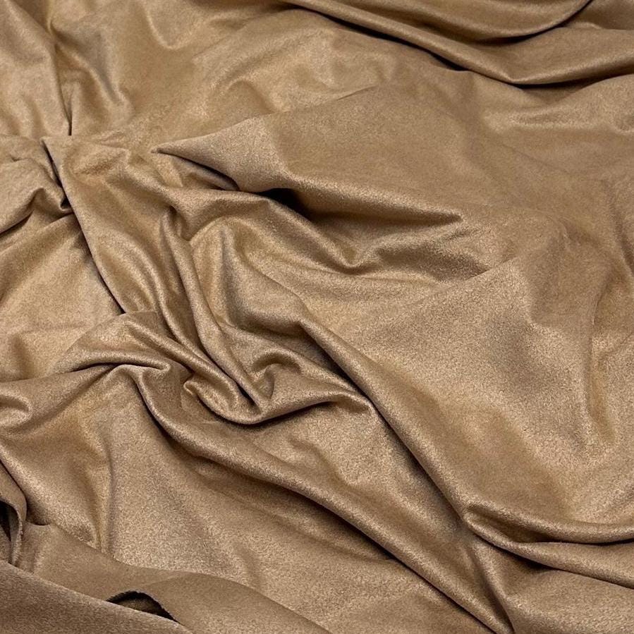 4 Way Mechanical Stretch Micro Suede Faux Leather