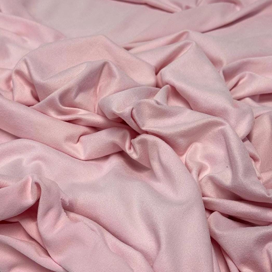 DBP Fabric Double Brushed Poly Fabric by the Yard DBP Jersey Stretchy Soft Polyester Stretch Fabric 1 Yard Solid #2