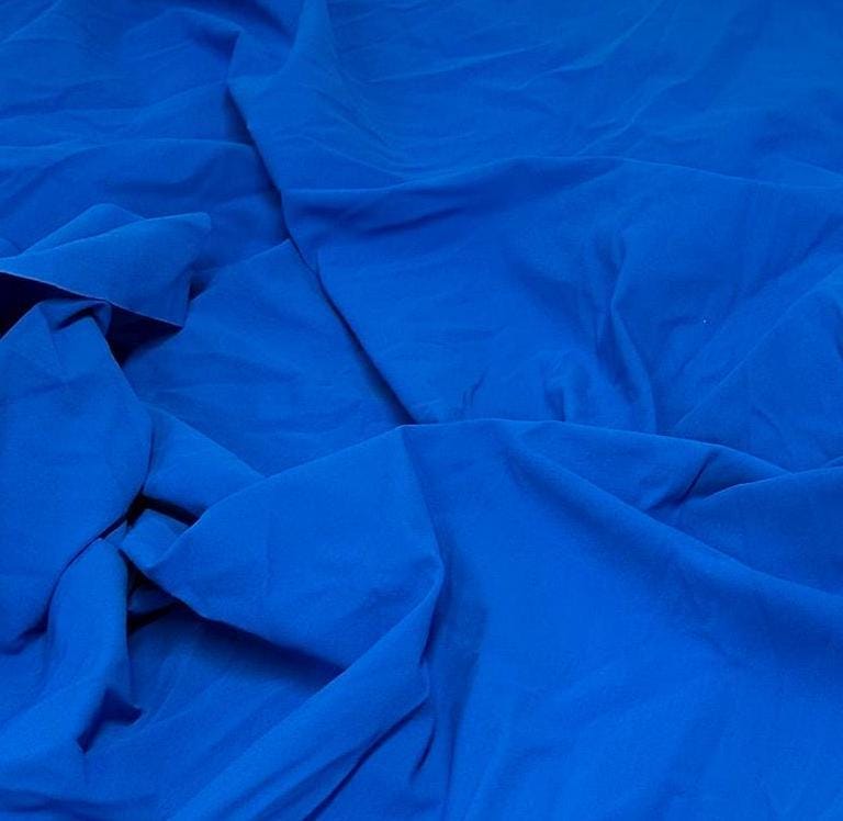 Nylon Spandex Tricot Solid Swimwear Activewear Fabric By The Yard Blue Shades
