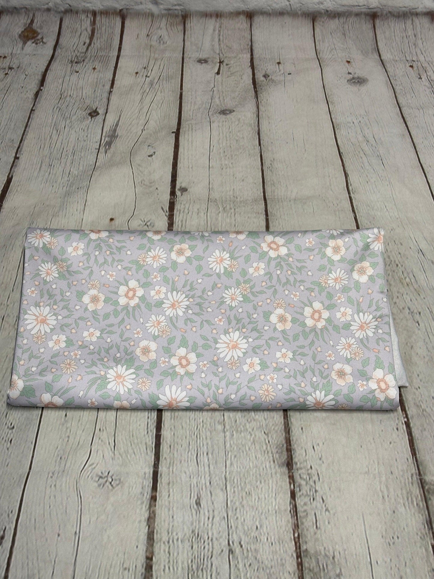 4 Way Stretch Tricot Print Spandex Fabric By The Yard Tricot Swim Wear Bikini Soft Pastel Small Ditsy Flower Foral Lavender Daisy