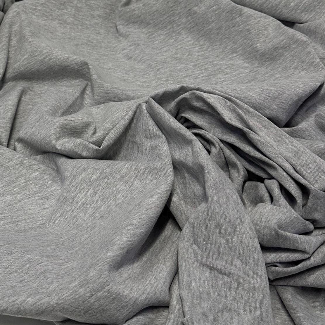 100% Cotton Knit Jersey Fabric | For T-Shirts | Fabric By The Yard | 70 Wide