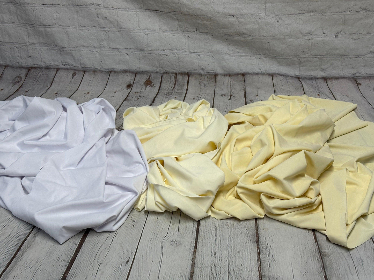 Nylon Spandex Tricot Solid Swimwear Activewear Fabric By The Yard Nuetral Colors