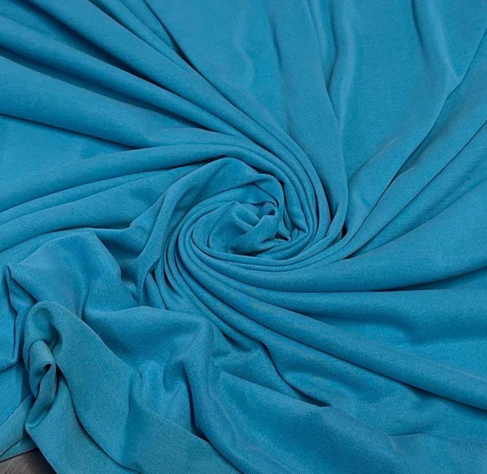 Modal Sand Wash Cupro Jersey Knit Fabric By The Yard Bright Colors #5