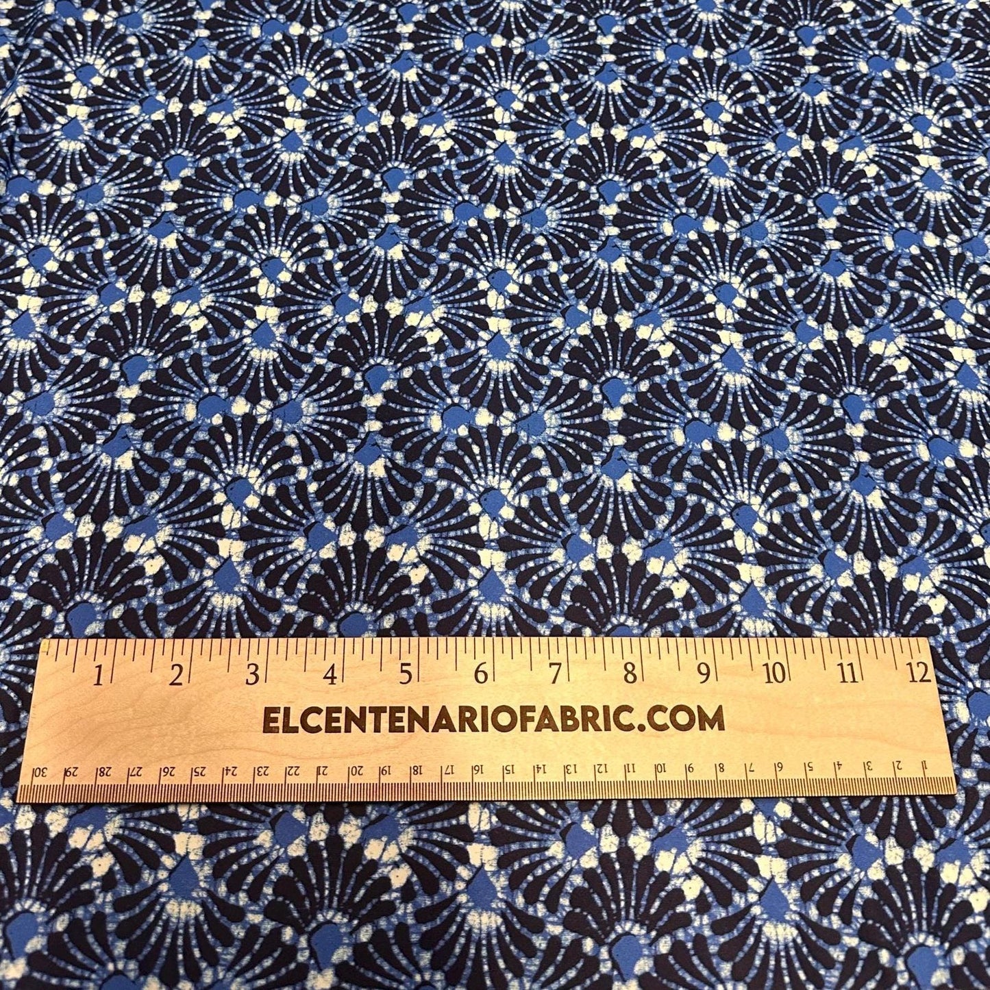 4 Way Stretch Print Nylon Spandex Fabric By The Yard Tricot Swim Wear Bikini Active Wear Geometric Assorted Abstract Shape Rustic Navy