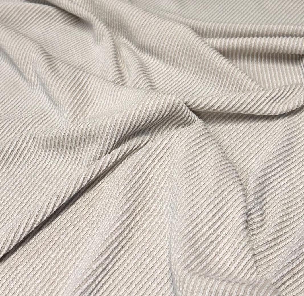 NEW COLORS! Texture Street Rib Wave Knit Spandex Fabric By The Yard Urban Rib Cable Knit Spandex Texture Knit #8