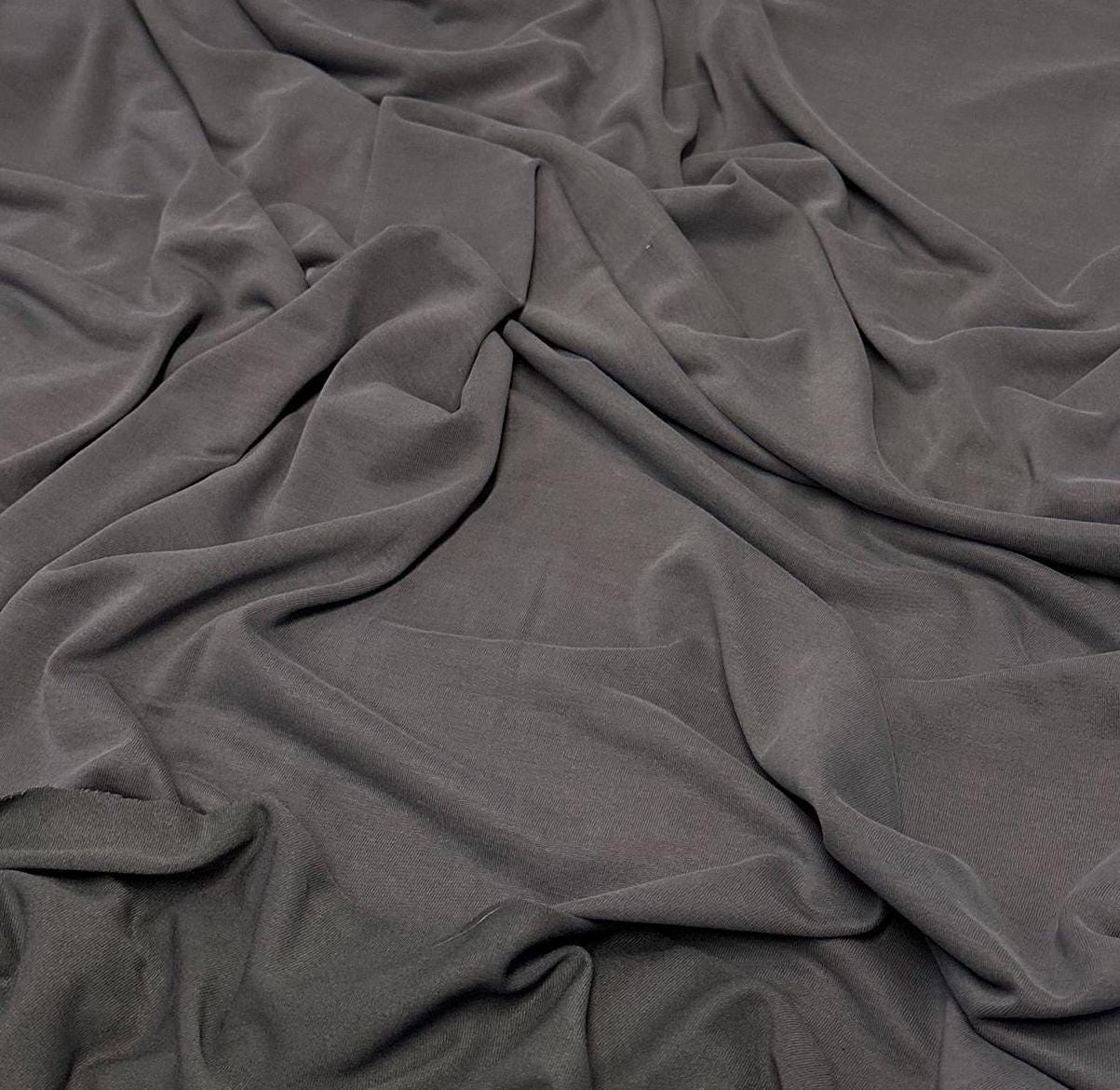 Modal Sand Wash Cupro Jersey Knit Fabric By The Yard Nuetral Colors #1