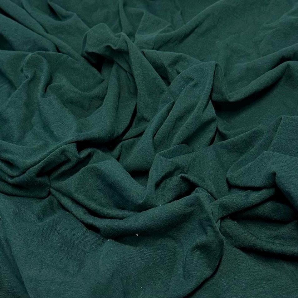 4-Way Stretch Soft Cotton Spandex Fabric Jersey Knit | Bestseller | Fabric By The Yard | Fall Colors