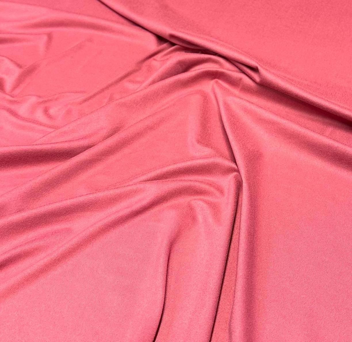 DBP Fabric Double Brushed Poly Fabric by the Yard DBP Jersey Stretchy Soft Polyester Stretch Fabric 1 Yard Solid #3
