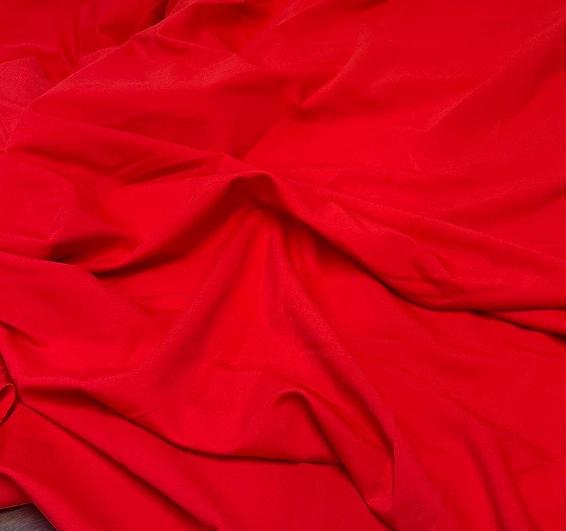 Nylon Spandex Tricot Solid Swimwear Activewear Fabric By The Yard Red Hues
