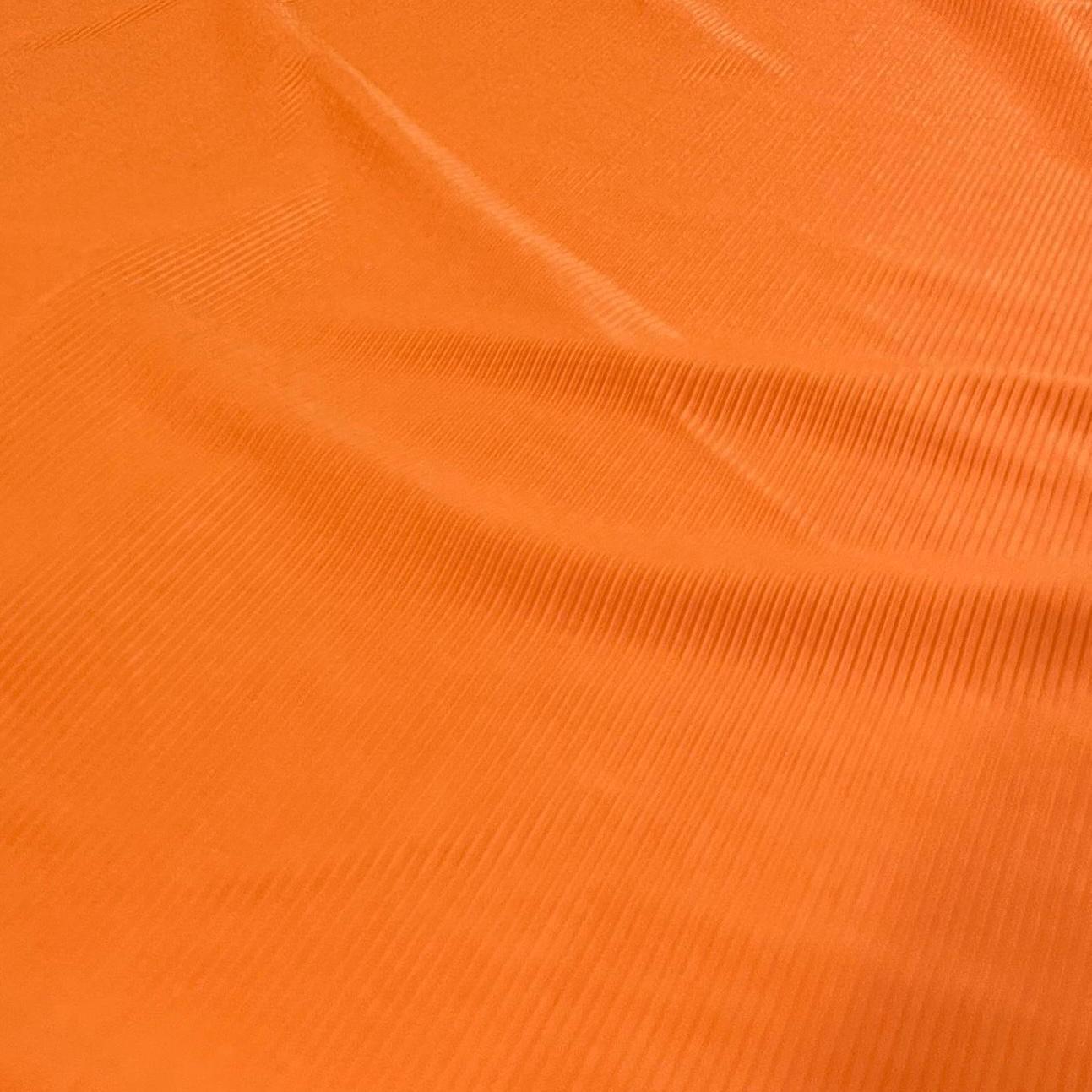 Premium 4-Way Stretch Ribbed Nylon Spandex Fabric for Swimwear Fabric By The Yard Rust