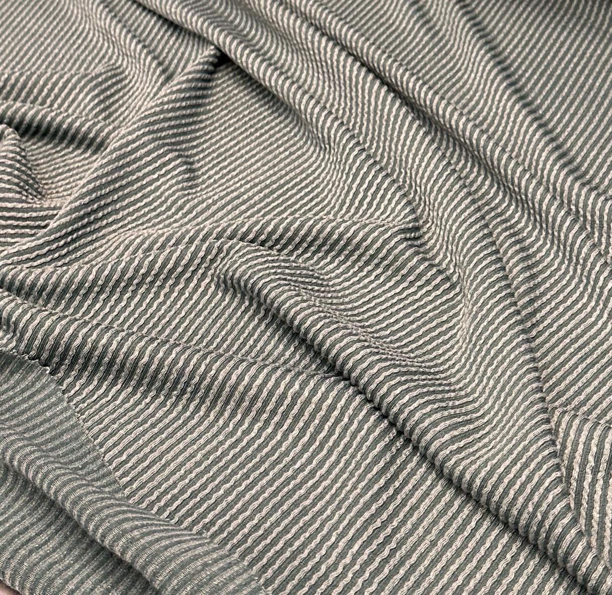 NEW COLORS! Texture Street Rib Wave Knit Spandex Fabric By The Yard Urban Rib Cable Knit Spandex Texture Knit #6