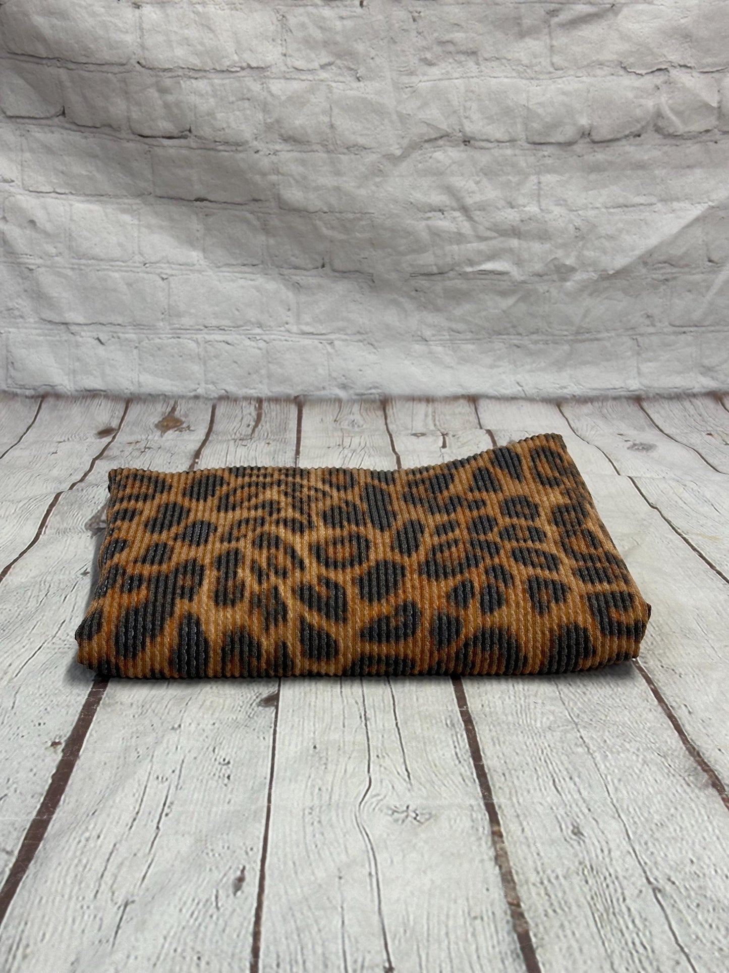 NEW PRINT! Animal Leopard Cheetah Texture Street Rib Wave Knit Spandex Fabric By The Yard Urban Rib Cable Knit Spandex Texture Knit