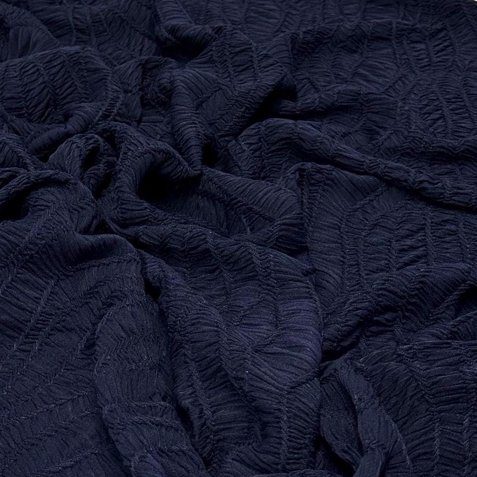 Jacquard Texture Knit Spandex Fabric By The Yard Bubble Knit Spandex Texture Knit