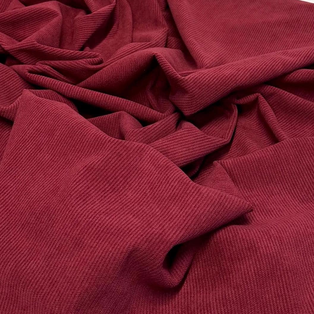 2 Way Stretch Corduroy Fabric By The Yard Polyester Solid Fall Fabric