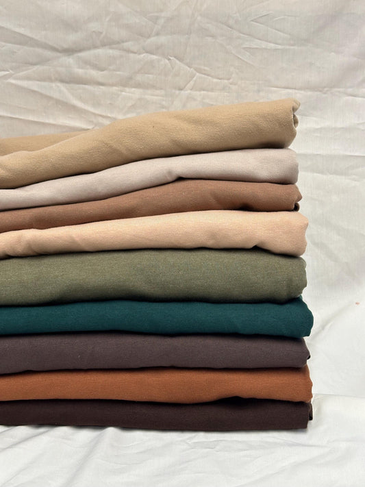 Ultra Soft 4 Way Stretch Cotton Spandex Jersey Knit Fabric By The Yard 200GSM Bodycon Bodysuit ShapeWear Natural