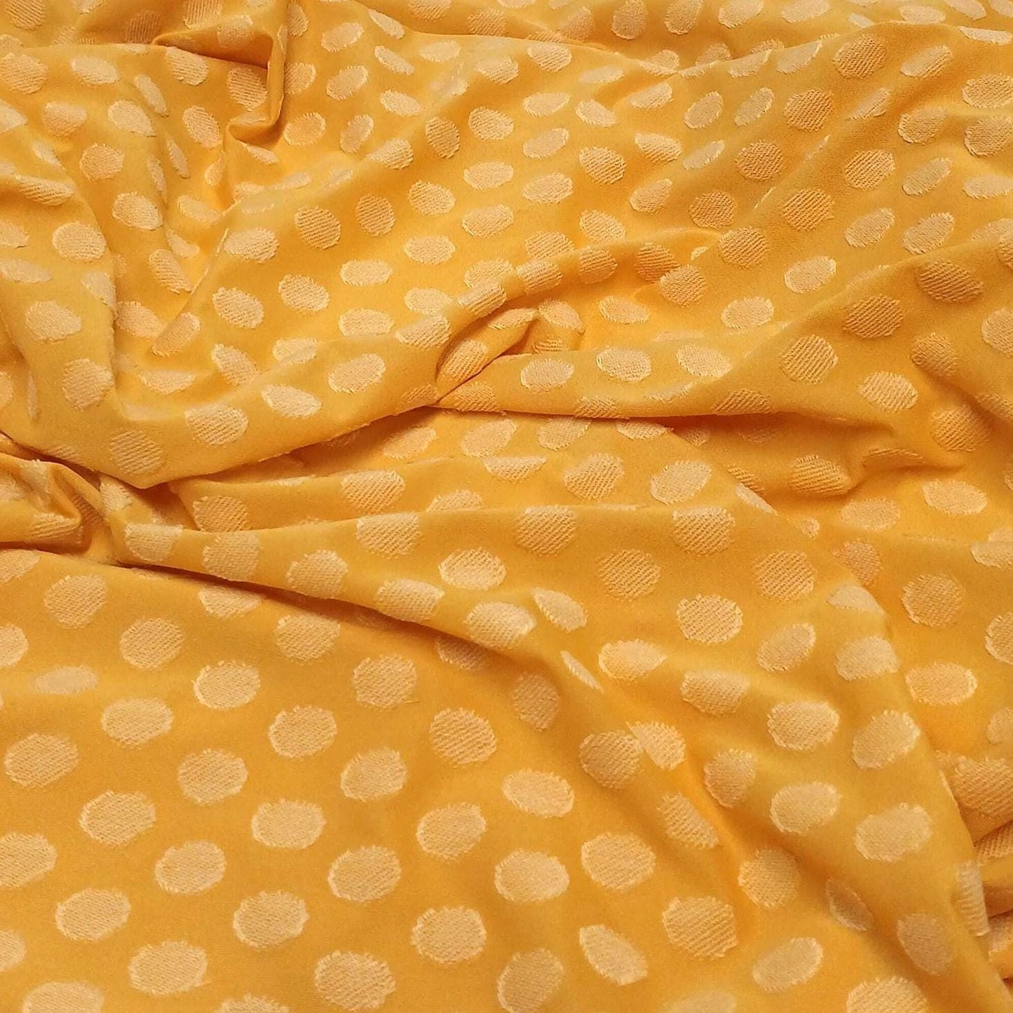 Texture 4 Way Stretch Raised Swiss Dot Fabrib By The Yard Polka Dot