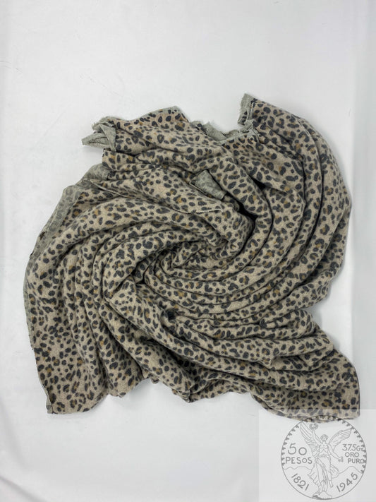 Small Animal Print Brushed Sweater Knit Fabric By The Yard | Soft Cozy Leopard Print