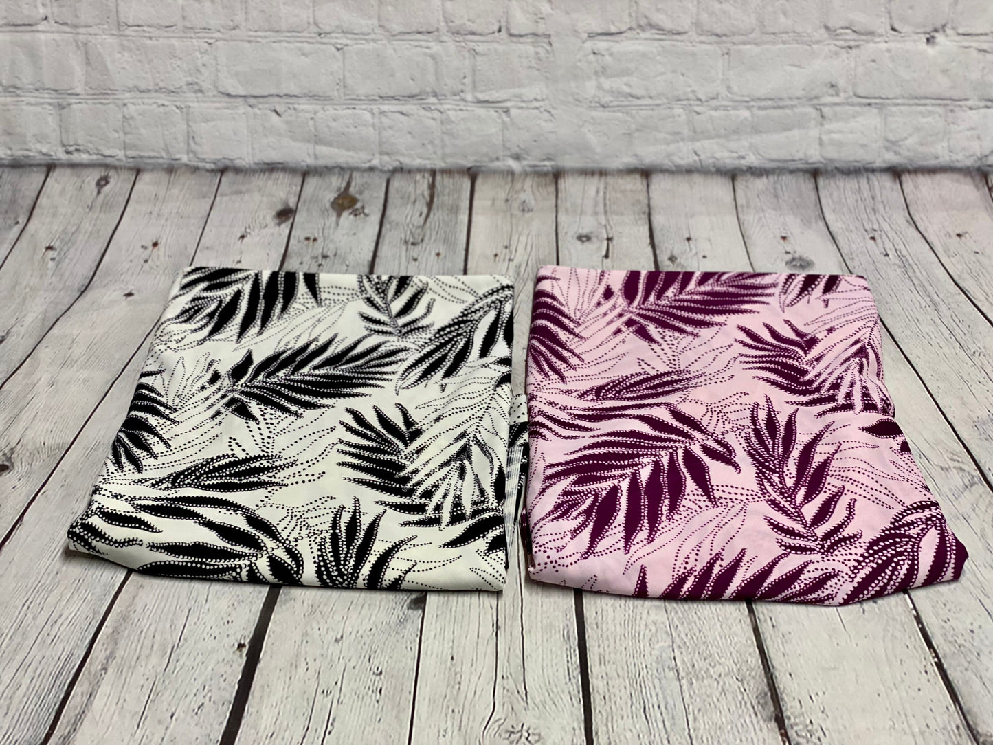 4 Way Stretch Assorted Print Nylon Spandex Fabric By The Yard Tricot Swim Wear Bikini Active wear 240 GSM Tropical Palm Floral