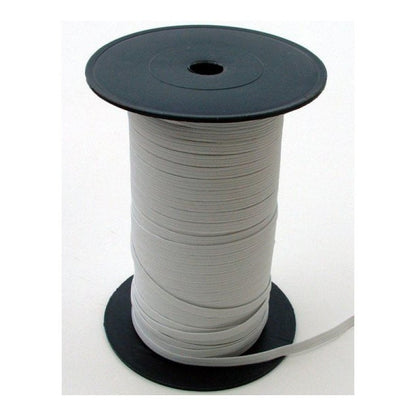 White Elastic Any Sizing Braided Elastic! In Stock, Great Quality, Made in The USA, Ships Same Day!