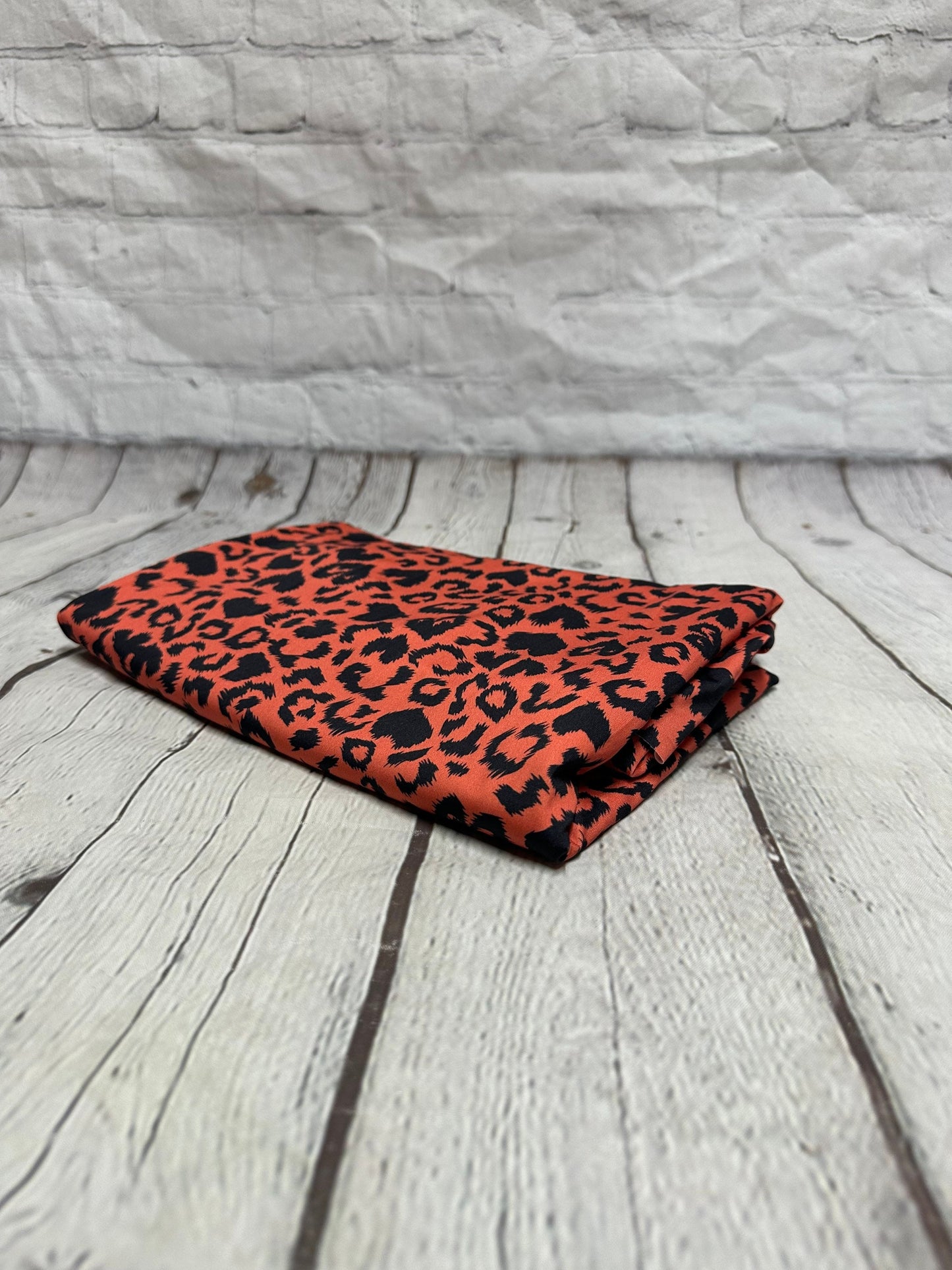 4 Way Stretch Print Nylon Spandex Fabric By The Yard Tricot Swim Wear Bikini Active Wear Leopard Animal Print 280 GSM