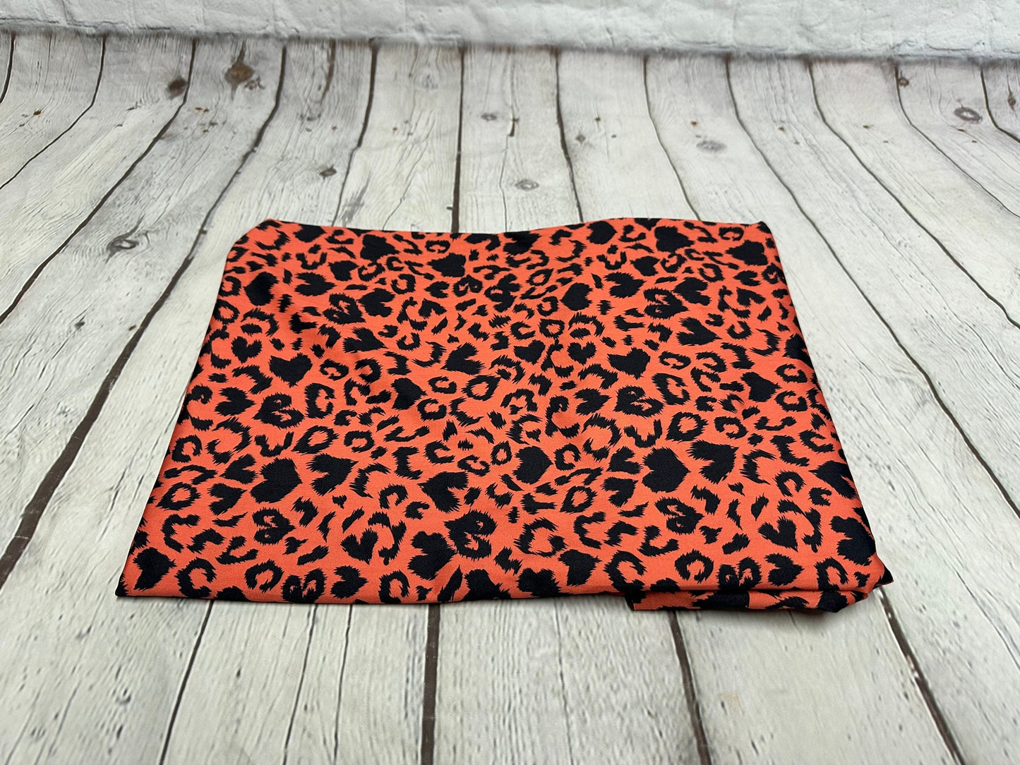 4 Way Stretch Print Nylon Spandex Fabric By The Yard Tricot Swim Wear Bikini Active Wear Leopard Animal Print 280 GSM