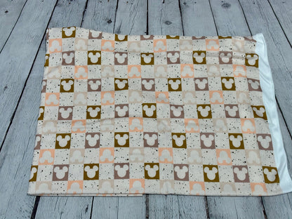 DBP 4x2 Rib Knit Fall Mouse Checks Checkered Spooky Brushed Polyester Spandex Floral Fabric By The Yard