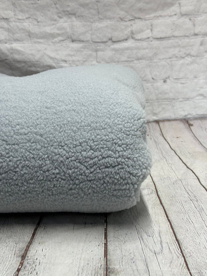 Teddy Plush  Fuffy Curled Sherpa Fabric By The Yard