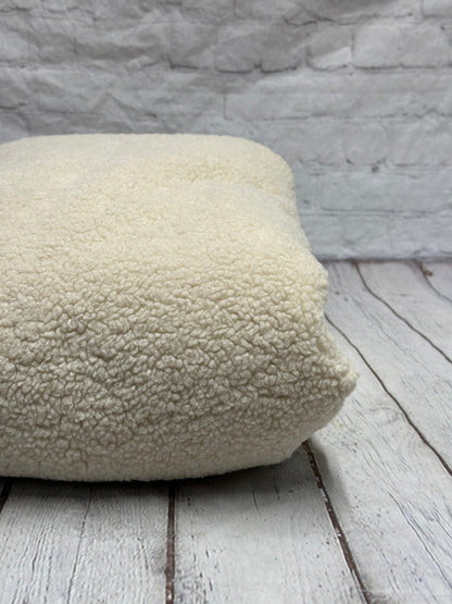 Teddy Plush  Fuffy Curled Sherpa Fabric By The Yard