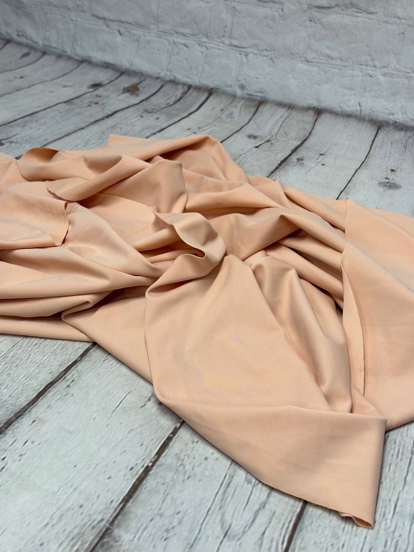 Nylon Spandex Tricot Solid Swimwear Activewear Fabric  By The Yard Nude Brown Neutrals