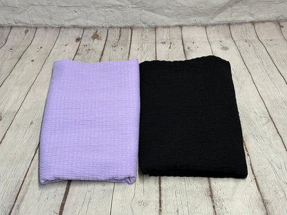 NEW COLORS! Jacquard Crepe Texture Knit Spandex Fabric By The Yard Bubble Knit Spandex Texture Knit