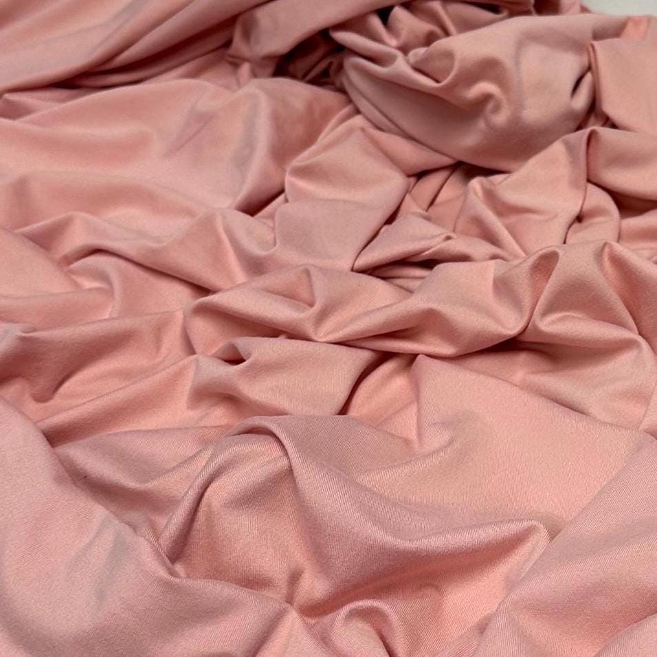 DBP Fabric Double Brushed Poly Fabric by the Yard DBP Jersey Stretchy Soft Polyester Stretch Fabric 1 Yard Solid #2