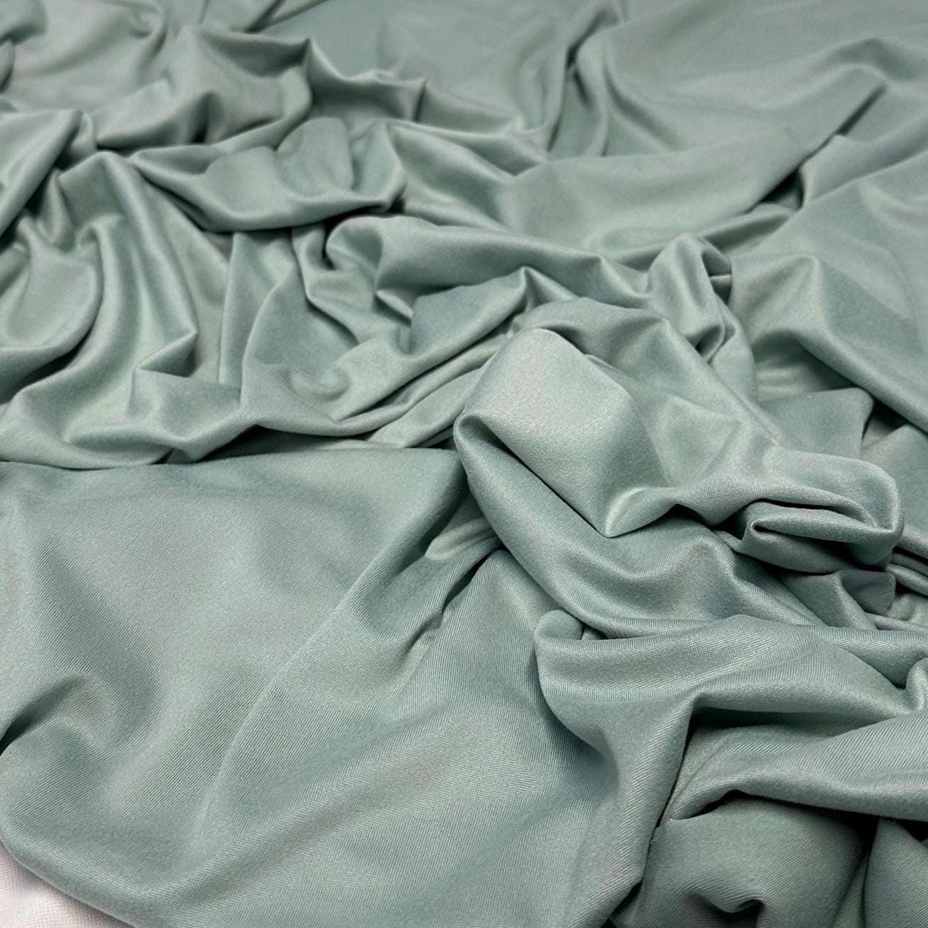 DBP Fabric Double Brushed Poly Fabric by the Yard DBP Jersey Stretchy Soft Polyester Stretch Fabric 1 Yard Solid #2